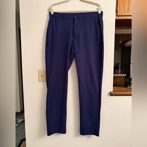 Holderness and Bourne Men's Navy Blue Pants